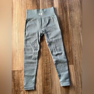 Bo+Tee ribbed seamless leggings